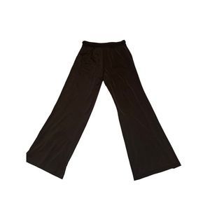 Bongo Black Flowy Palooza Pants size M